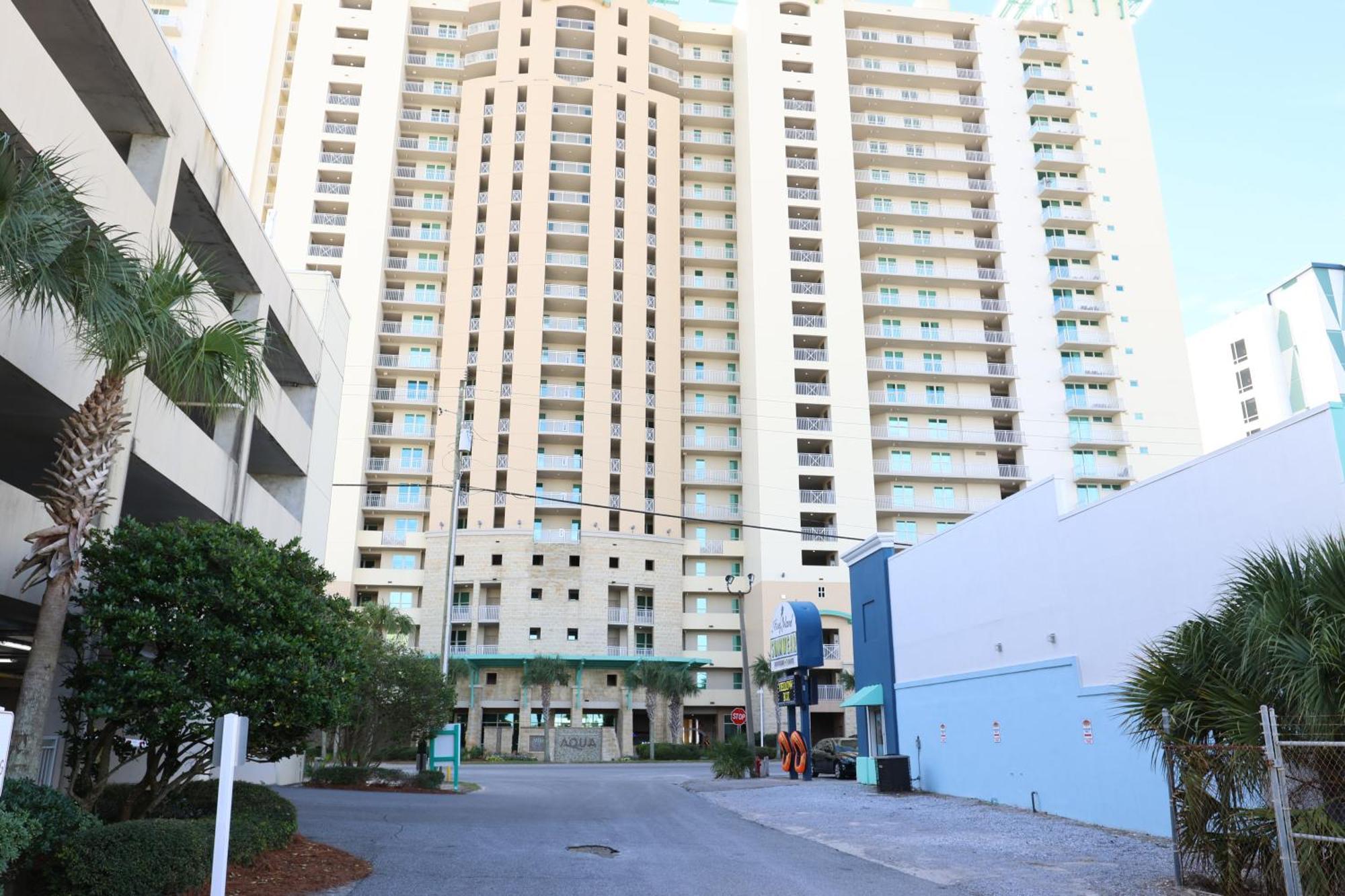 Aqua 1504 Beachfront Condo With Free Beach Chairs Panama City Beach Buitenkant foto