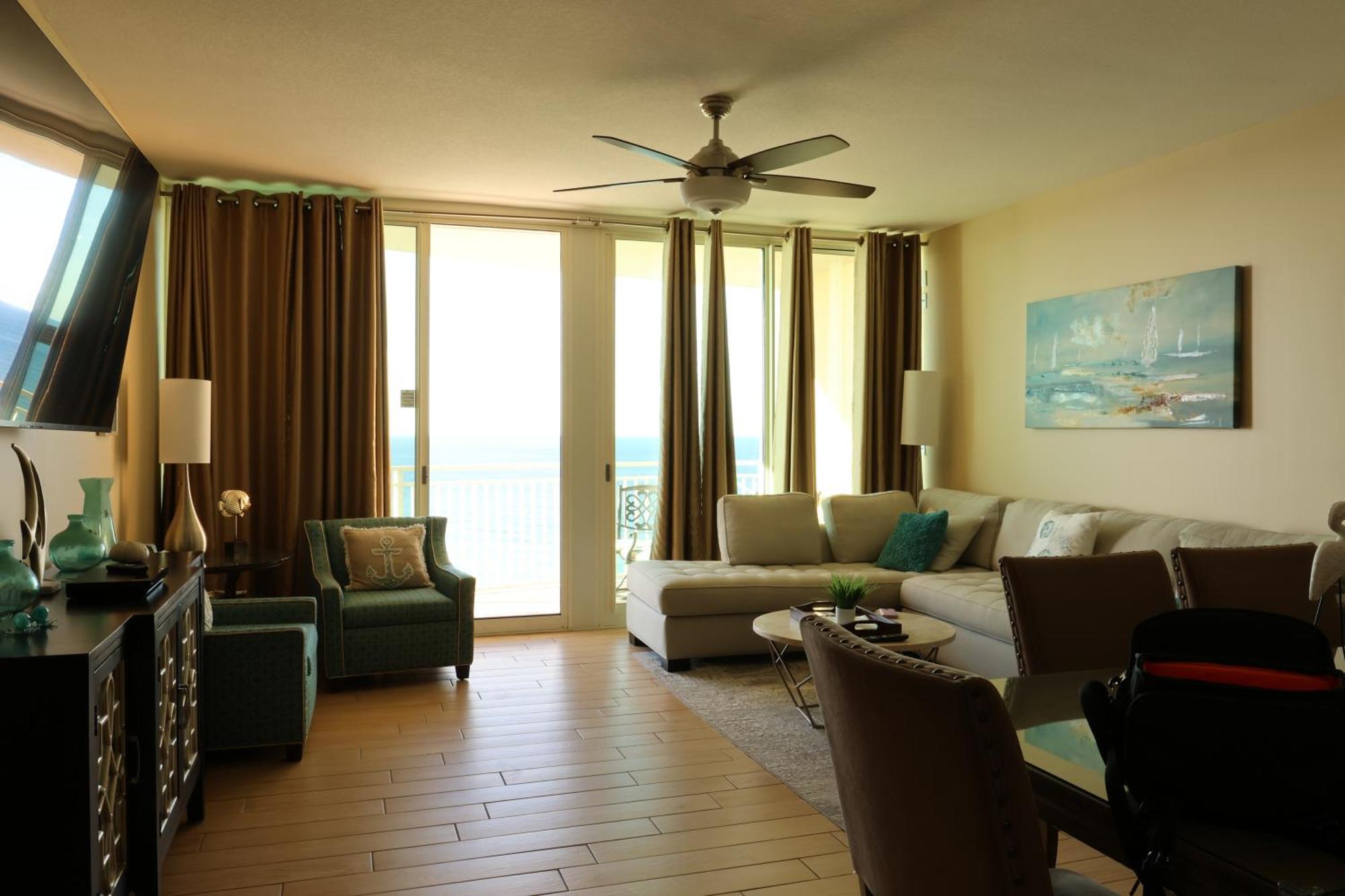 Aqua 1504 Beachfront Condo With Free Beach Chairs Panama City Beach Buitenkant foto