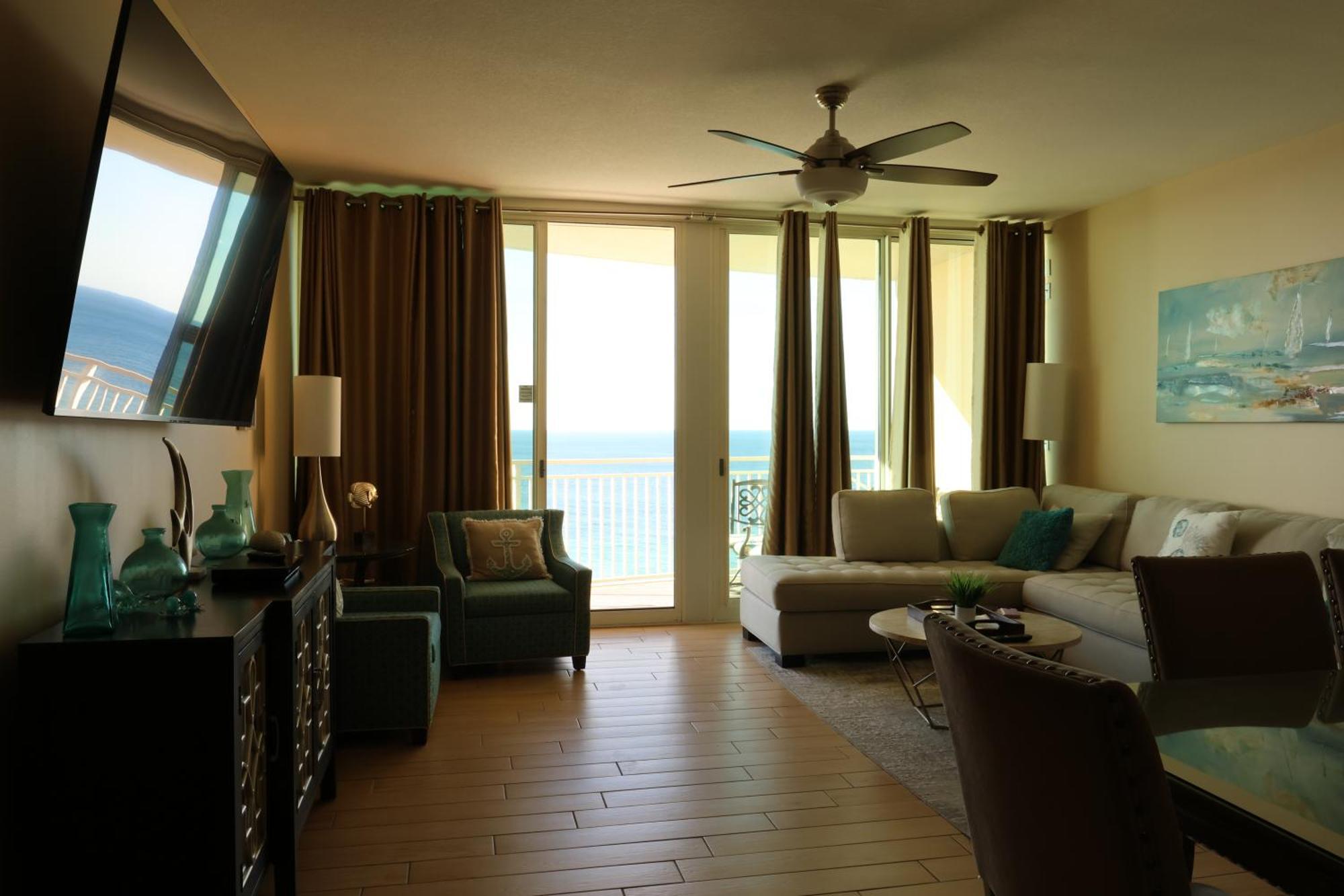 Aqua 1504 Beachfront Condo With Free Beach Chairs Panama City Beach Buitenkant foto