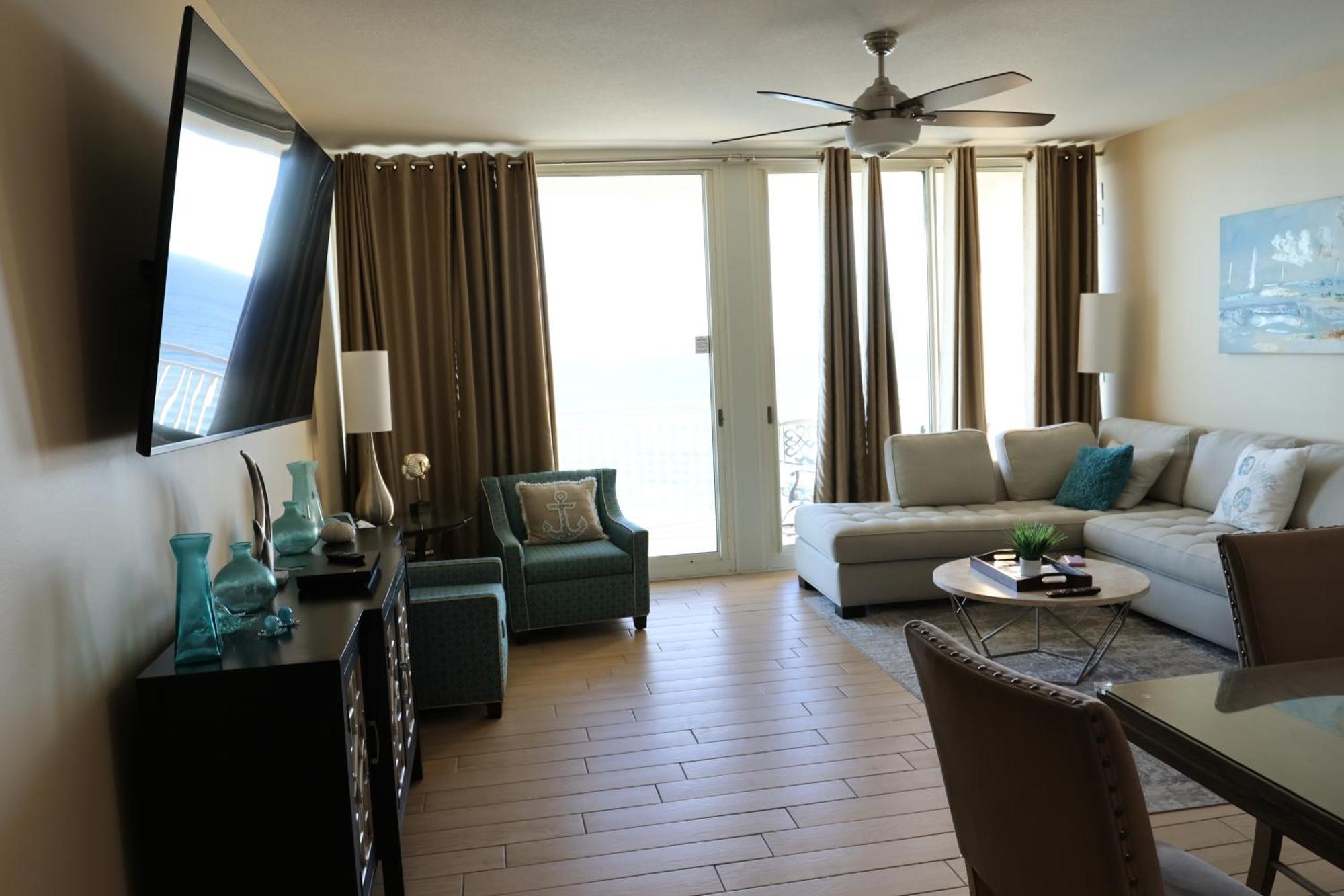 Aqua 1504 Beachfront Condo With Free Beach Chairs Panama City Beach Buitenkant foto